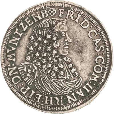 1 Gulden - Frederick Casimir ND front