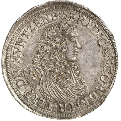 1 Gulden - Frederick Casimir front