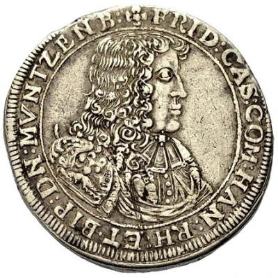 1 Gulden - Frederick Casimir front