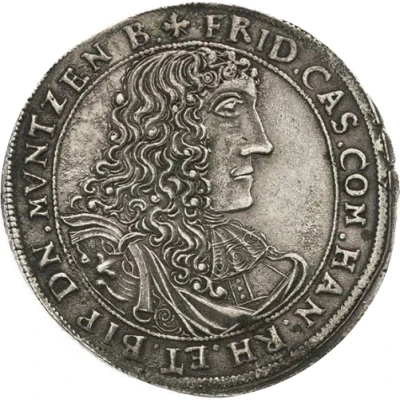 1 Gulden - Frederick Casimir front