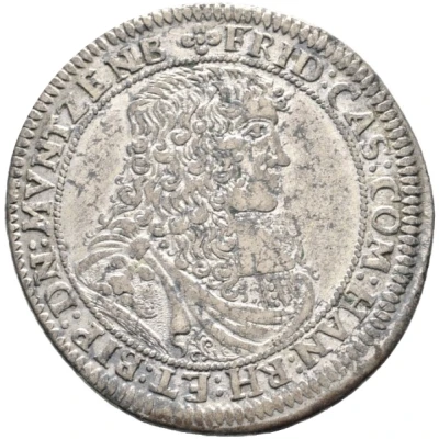 1 Gulden - Frederick Casimir front