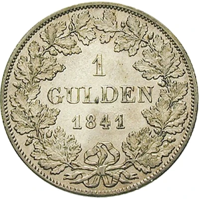 1 Gulden - Frederick Günther back