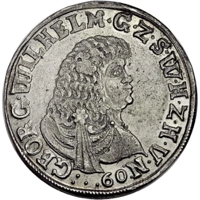 1 Gulden - George William front