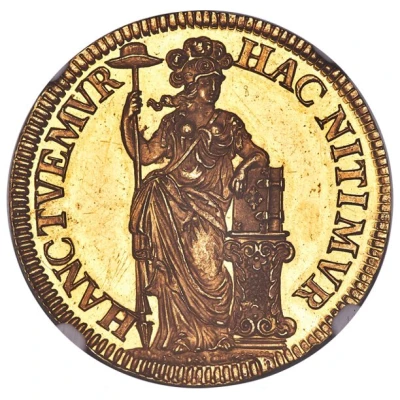 1 Gulden Gold back