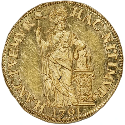 1 Gulden Gold back