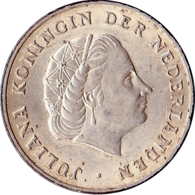 1 Gulden - Juliana front