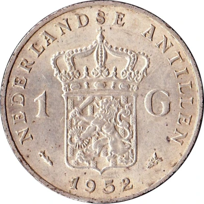 1 Gulden - Juliana back