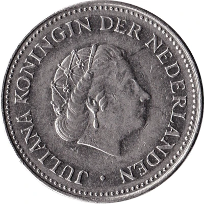 1 Gulden - Juliana front