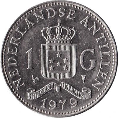 1 Gulden - Juliana back