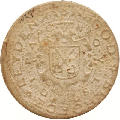 1 Gulden Siege coinage back