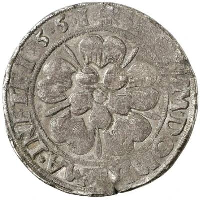 1 Gulden Siege issue back