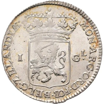 1 Gulden front