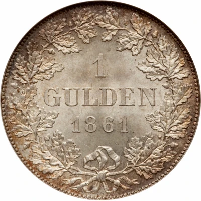 1 Gulden back