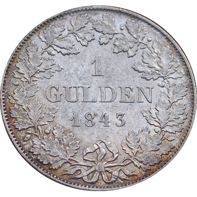 1 Gulden back