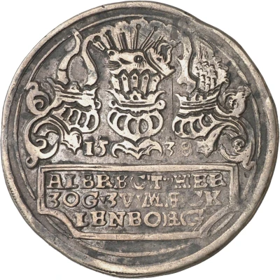 1 Guldengroschen - Albert VII front