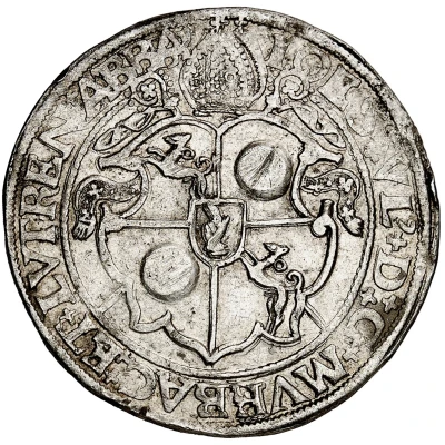 1 Guldenthaler - John Ulrich of Raitenau front