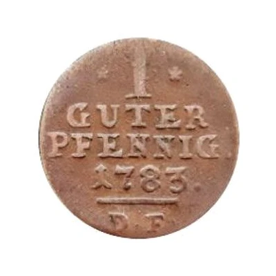 1 Guter Pfennig - Frederick II back