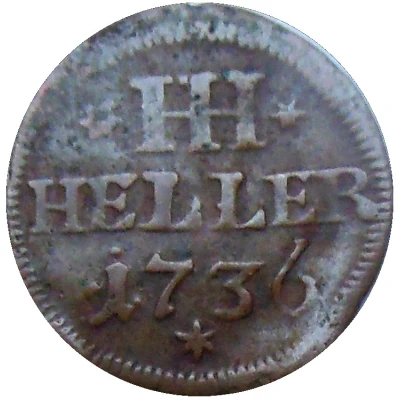 1 Heller - Ernest Frederick II back