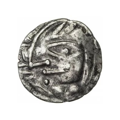 1 Hemidrachm Antiochos imitation; Samarqand; stylized bust front