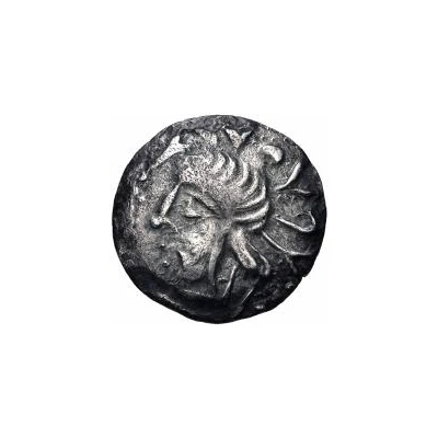 1 Hemidrachm Antiochos imitation; Samarqand front