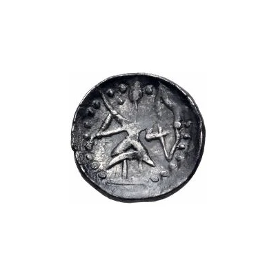 1 Hemidrachm Antiochos imitation; Samarqand back