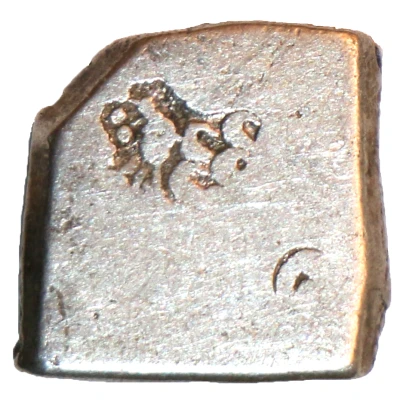 1 Karshapana - Ashoka Mathura 268 BC - 232 BC back