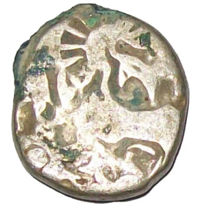 1 Karshapana - Magadha Janapada 350 BC - 300 BC front