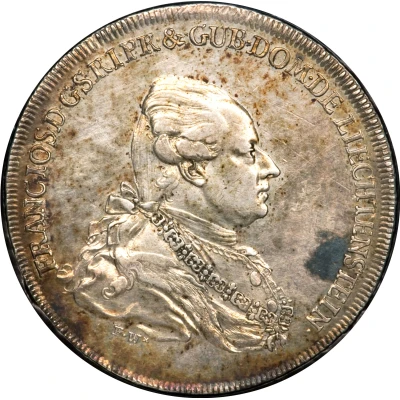 1 Konventionsthaler - Franz Josef I front