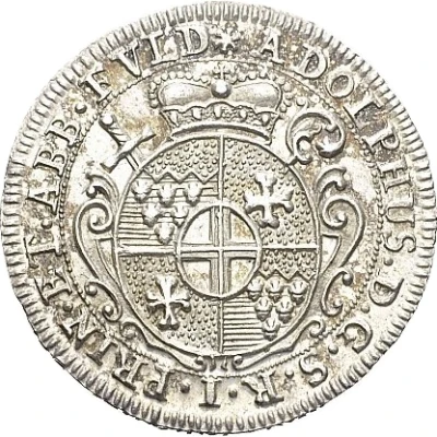 1 Kopfstück - Adolph of Dalberg front