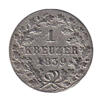 1 Kreuzer - Bernhard II back