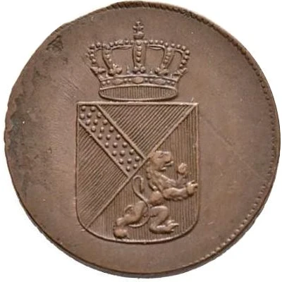 1 Kreuzer - Charles I Frederick front