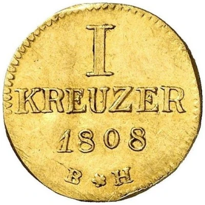 1 Kreuzer - Charles Theodore of Dalberg Gold pattern strike back