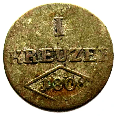 1 Kreuzer - Ferdinand back