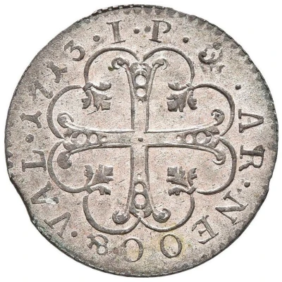 1 Kreuzer - Frederick I narrow shield back