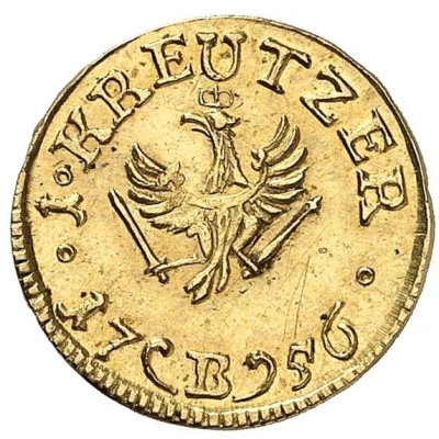 1 Kreuzer - Frederick II Gold Pattern back