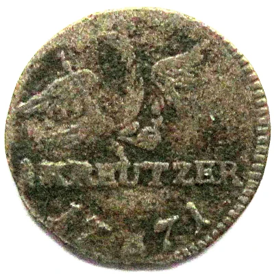 1 Kreuzer - Frederick II back