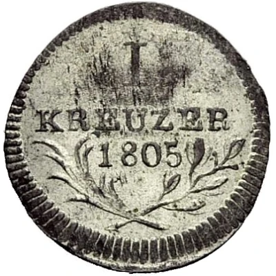 1 Kreuzer - Frederick II back