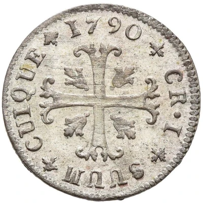 1 Kreuzer - Frederick William II date after SUUM CUIQUE back