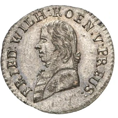 1 Kreuzer - Frederick William III front