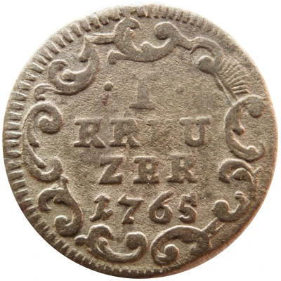 1 Kreuzer - Henry VIII of Bibra back