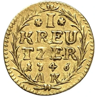 1 Kreuzer - Louis VIII gold pattern strike back