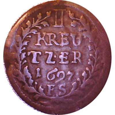 1 Kreuzer - Maximilian Charles back