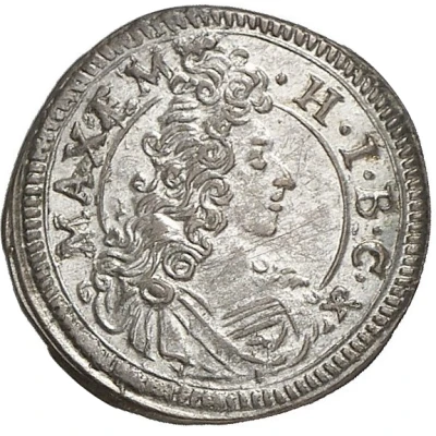 1 Kreuzer - Maximilian II Emanuel front