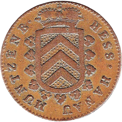 1 Kreuzer - William IX front