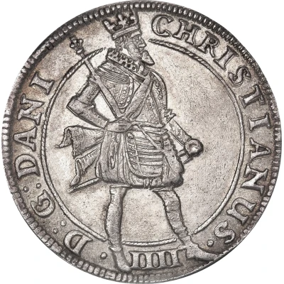 1 Krone - Christian IV front