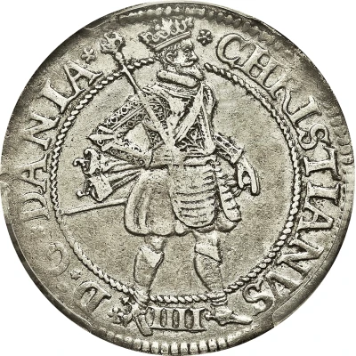 1 Krone - Christian IV front