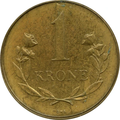 1 Krone - Frederik IX back