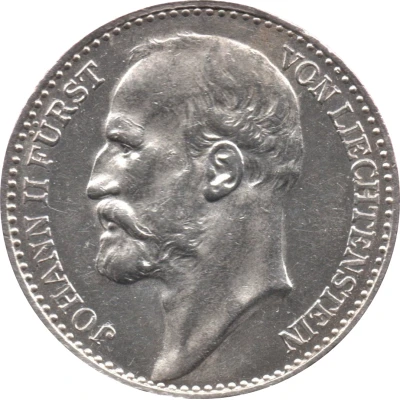 1 Krone - Johann II front