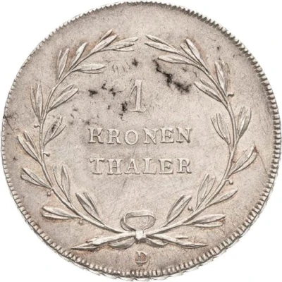 1 Kronenthaler - Charles II Louis Frederick back