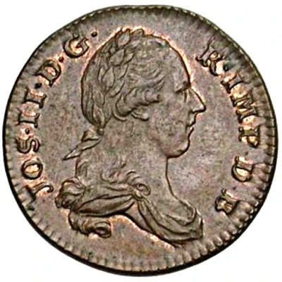 1 Liard / Oord - Joseph II front